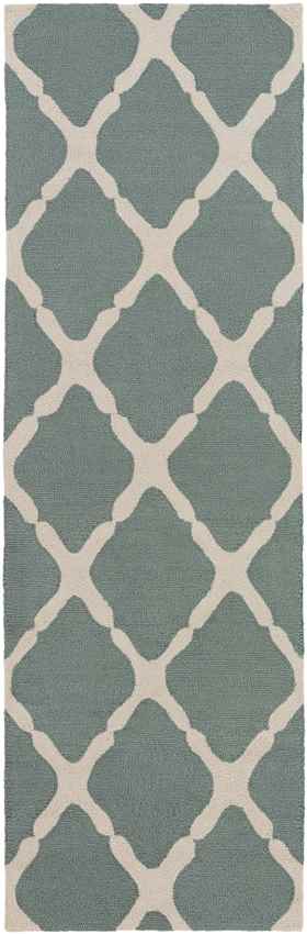 Rangely Modern Green Area Rug