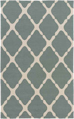 Rangely Modern Green Area Rug