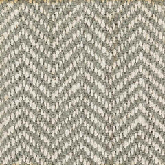 Orane Global Jute/Sisal Medium Gray/Cream Chevron Area Rug