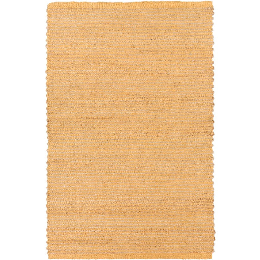 Rentz Modern Jute Saffron/Taupe Area Rug