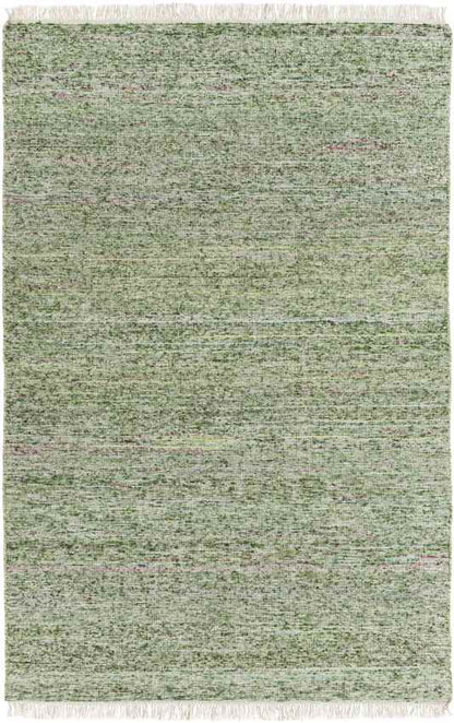 Brixham Modern Grass Green Area Rug