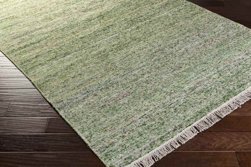 Brixham Modern Grass Green Area Rug