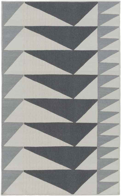 Riverbank Modern Charcoal/Light Area Rug