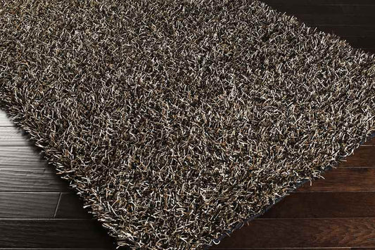 Rockdale Modern Dark Brown Area Rug