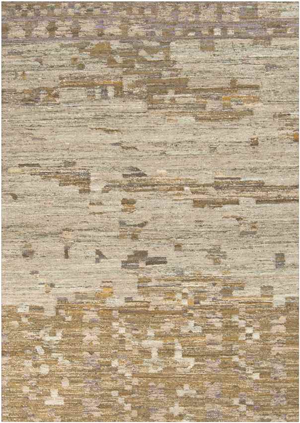 Rockvale Global Tan/Dark Green Area Rug