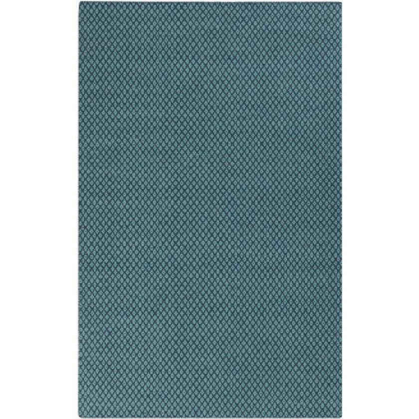 Tranise Cottage Bright Blue Area Rug