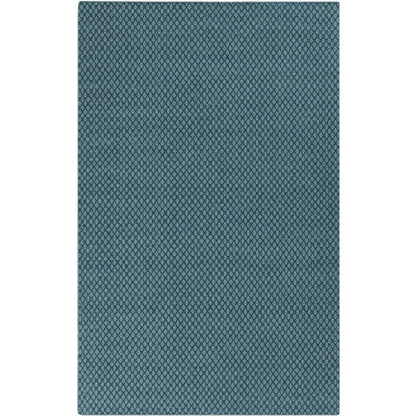 Tranise Cottage Bright Blue Area Rug
