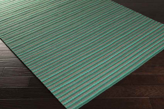 Charlotte Cottage Aqua Area Rug