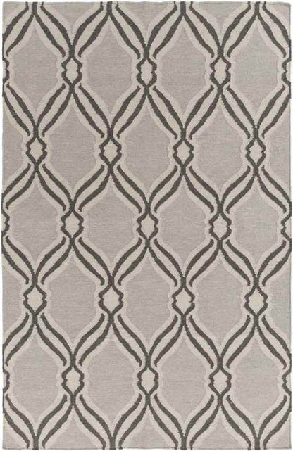 Roopville Modern Light Gray Area Rug