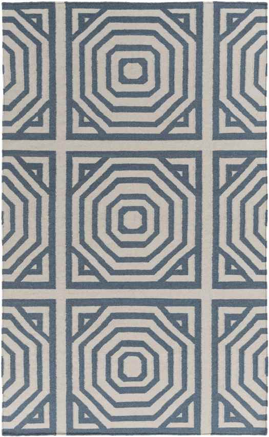 Rosa Modern Gray/Teal Area Rug
