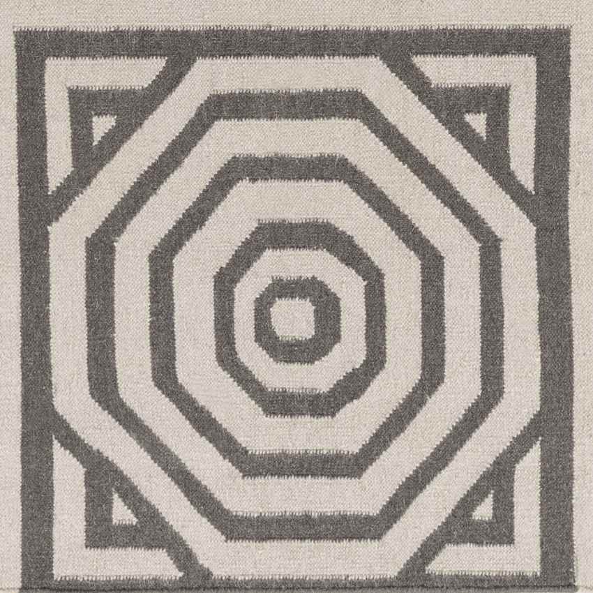 Rosa Modern Gray/Ivory Area Rug