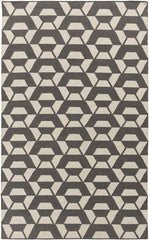 Rosemead Modern Light Gray/Ivory Area Rug