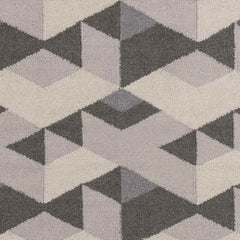 Rosston Modern Gray/Ivory Area Rug