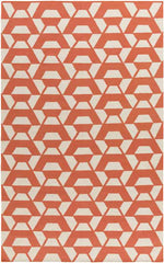 Rosemead Modern Coral Area Rug