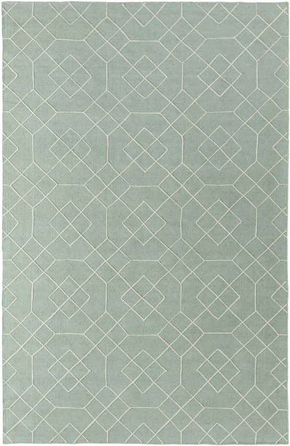 Salesville Modern Sea Foam Area Rug