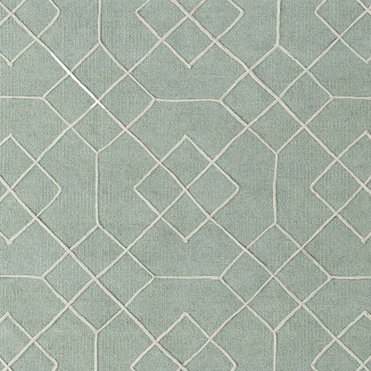 Salesville Modern Sea Foam Area Rug