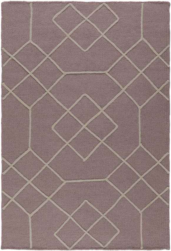 Salesville Modern Mauve/Taupe Area Rug