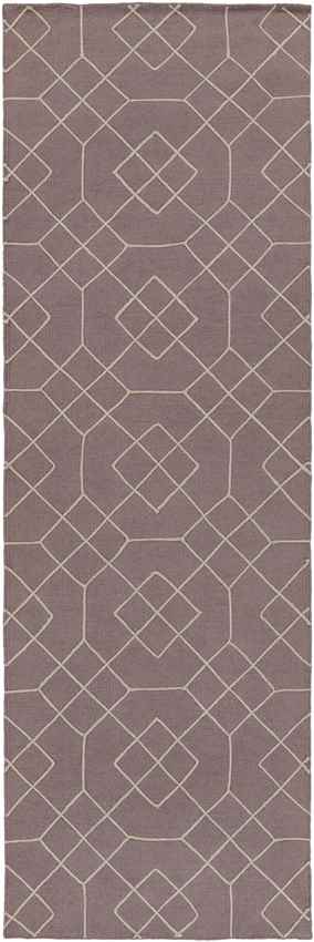 Salesville Modern Mauve/Taupe Area Rug