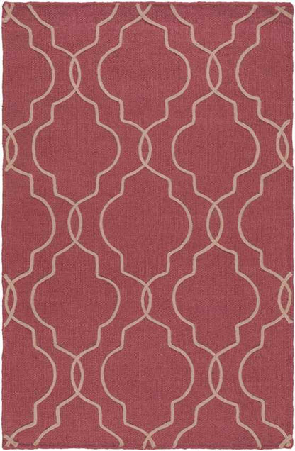 Salida Modern Red Area Rug