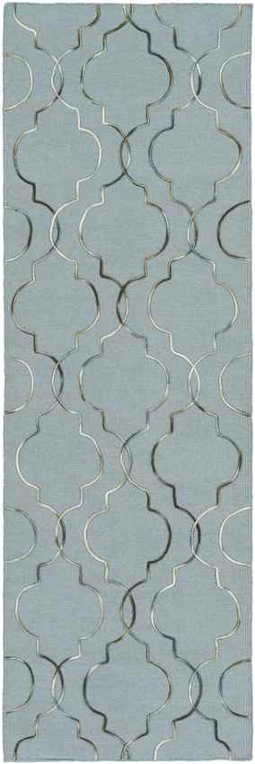 Salinas Modern Teal Area Rug