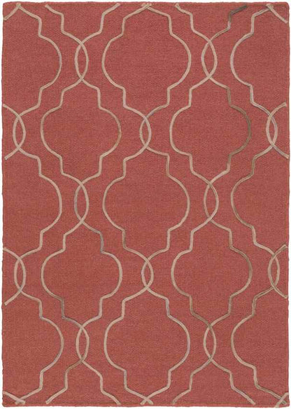 Salinas Modern Cherry Area Rug