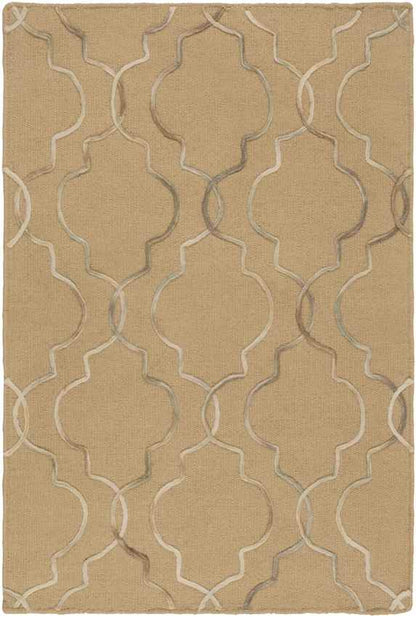 Salinas Modern Brown Area Rug
