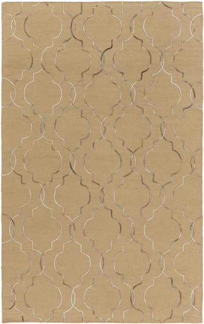 Salinas Modern Brown Area Rug