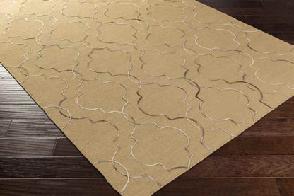 Salinas Modern Brown Area Rug