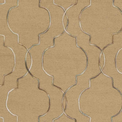 Salinas Modern Brown Area Rug