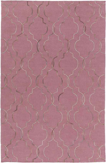 Salinas Modern Pink Area Rug