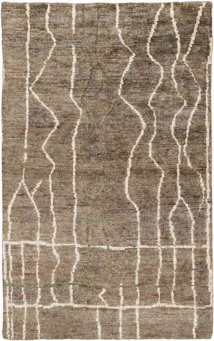 Scranton Modern Brown Area Rug