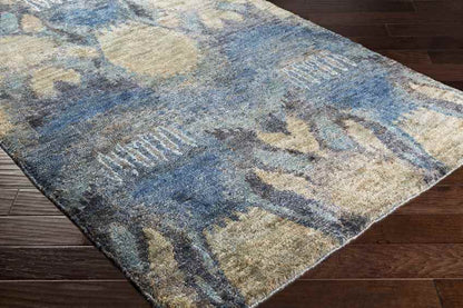 Schley Global Camel/Black/Navy Area Rug