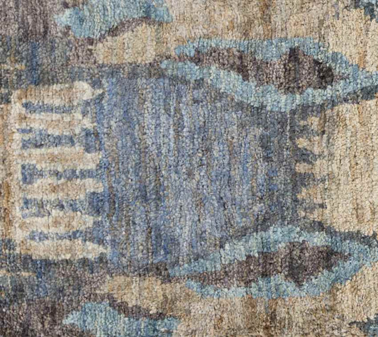 Schley Global Camel/Black/Navy Area Rug