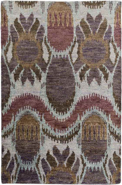 Schley Global Eggplant Area Rug