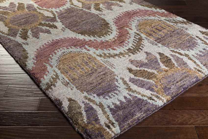 Schley Global Eggplant Area Rug