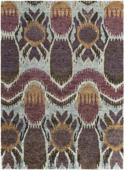 Schley Global Eggplant Area Rug
