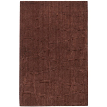 Hornsey Modern Dark Chocolate Area Rug