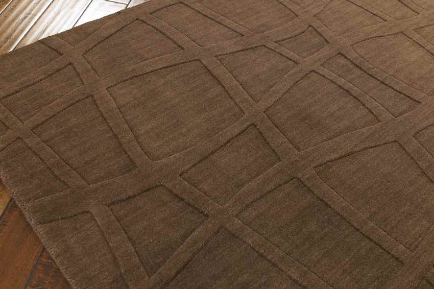 Hornsey Modern Dark Chocolate Area Rug
