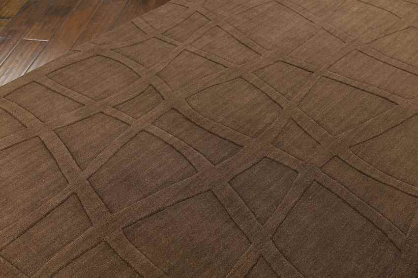 Hornsey Modern Dark Chocolate Area Rug