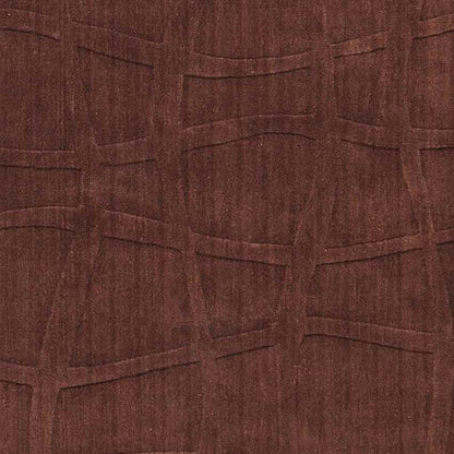 Hornsey Modern Dark Chocolate Area Rug
