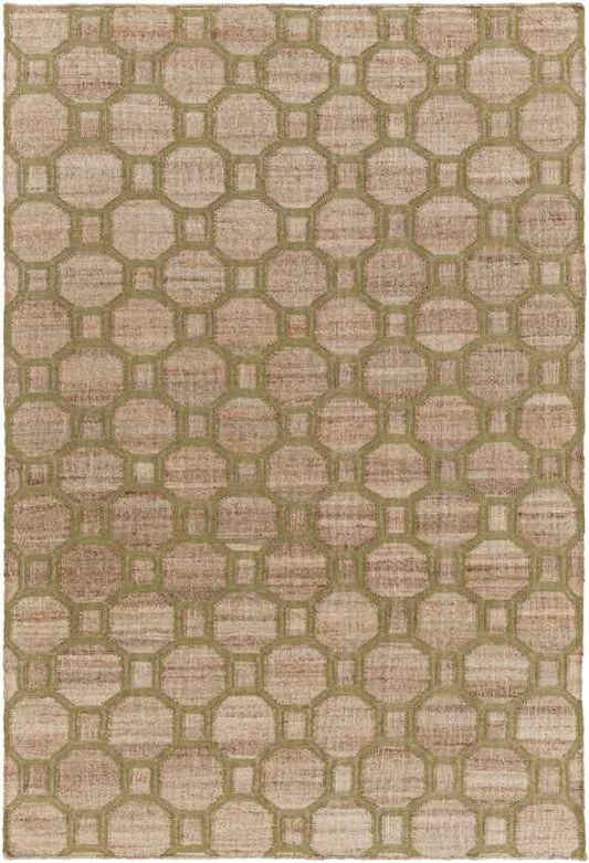 Shirley Global Green Area Rug