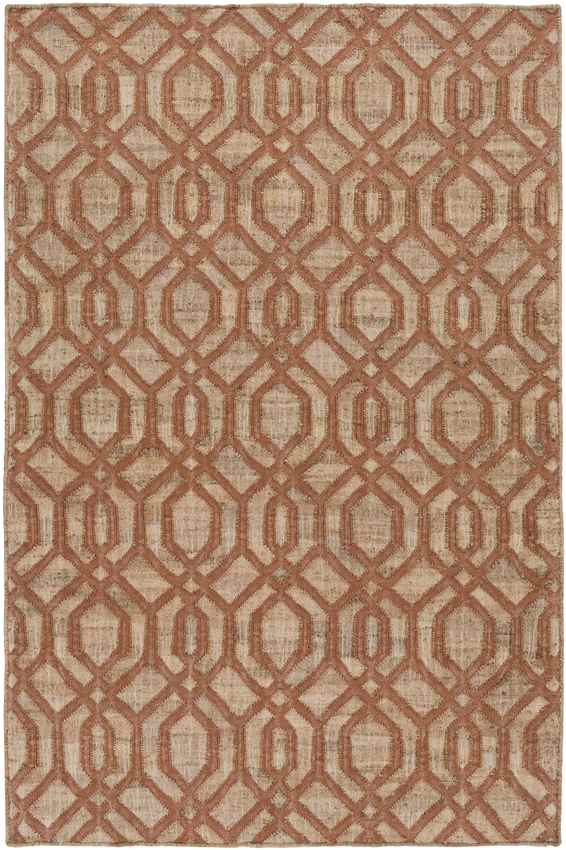 Shishmaref Global Burnt Orange/Brown Area Rug
