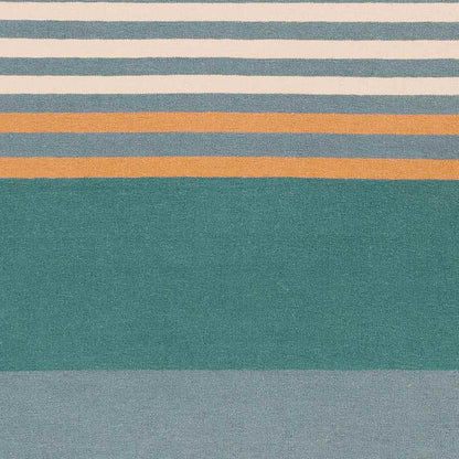 Siloam Modern Teal Area Rug
