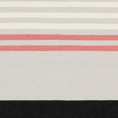 Siloam Modern Gray/Pink Area Rug