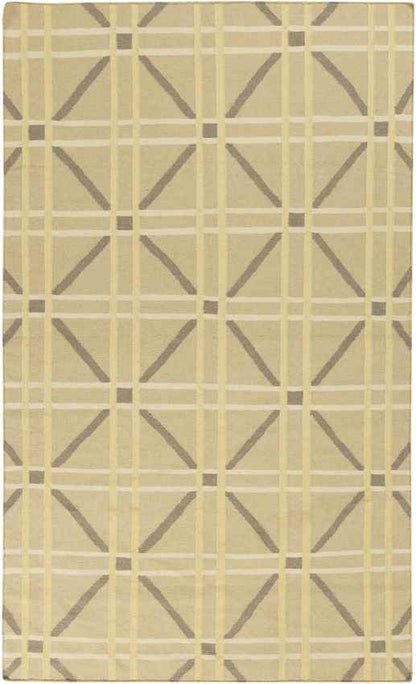 Silverhill Modern Dark Gold Area Rug