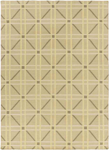 Silverhill Modern Dark Gold Area Rug