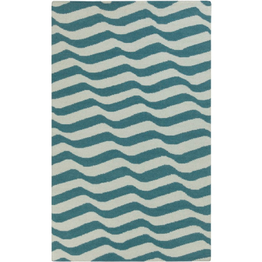Silverthorne Modern Blue Area Rug