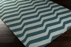 Silverthorne Modern Blue Area Rug