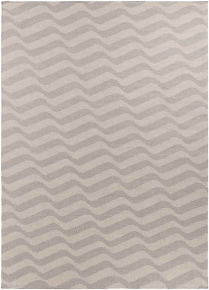 Silverthorne Modern Gray/Oatmeal Area Rug
