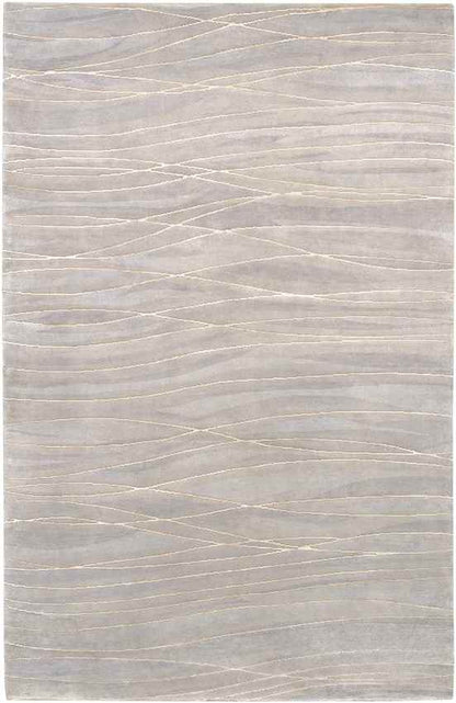 Sebastiona Modern Light Gray Area Rug